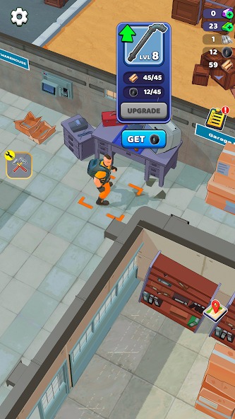 Gather the necessary resources in Zone X MOD APK