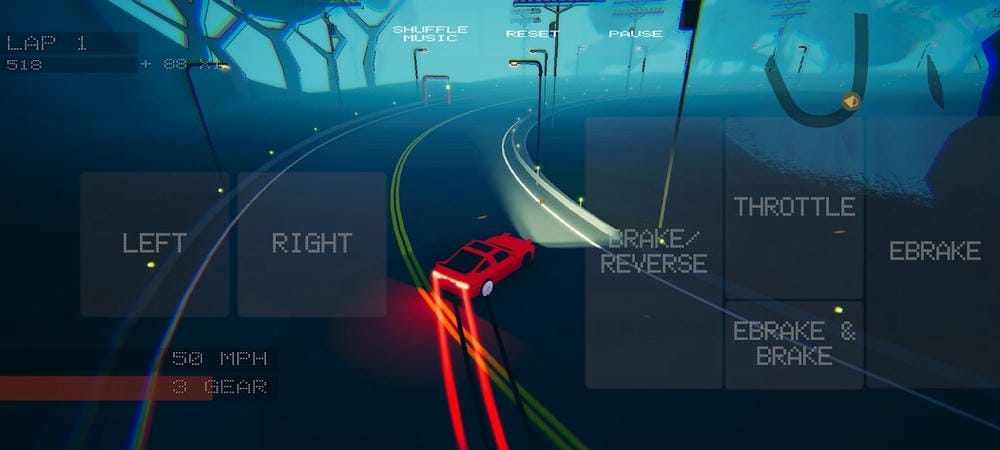 Sideways MOD APK features some amazing cornering maneuvers.