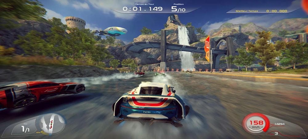 Nhiều dòng xe khác nhau để sử dụng trong Rise: Race The Future MOD APK