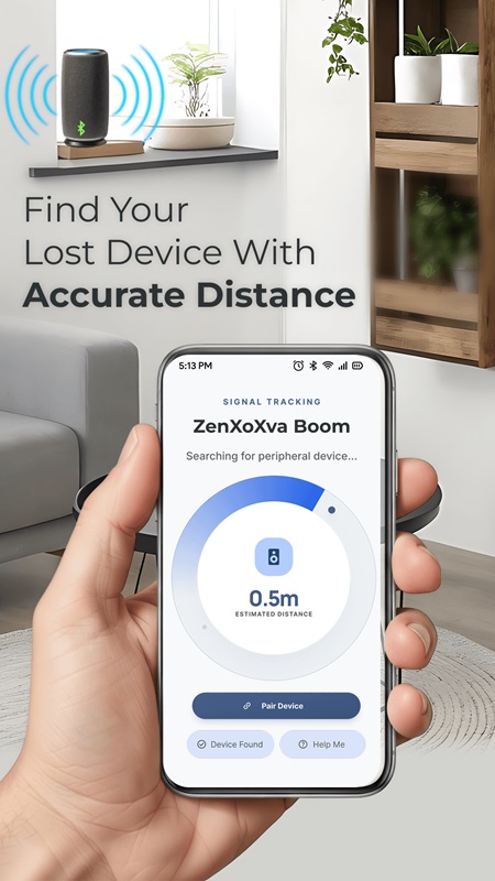 Find the distance of nearby devices in Bluetooth Device Find & Locate MOD APK