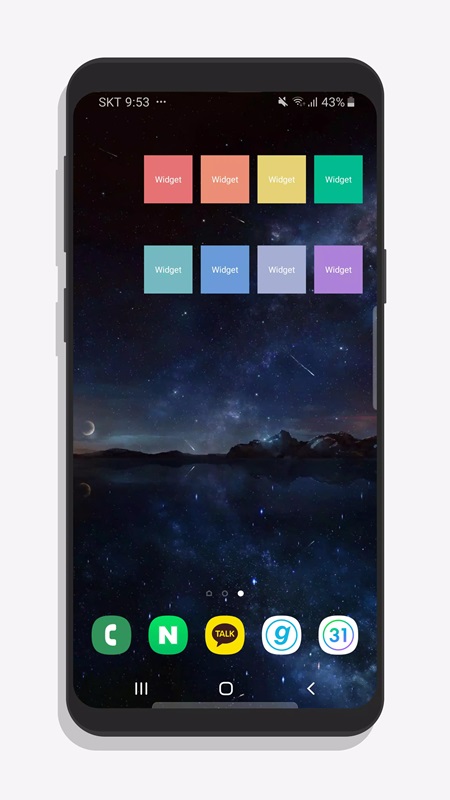 Add and customize note widgets to your home screen in ClearNote MOD APK