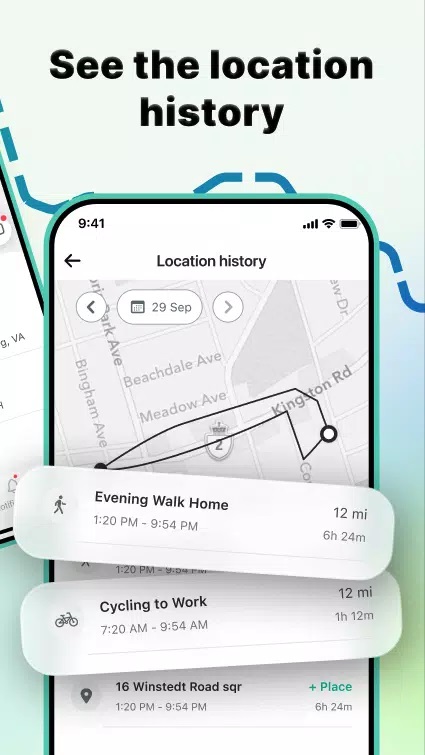 Thực hiện chia sẻ và theo dõi vị trí GPS theo thời gian thực trong Geozilla MOD APK
