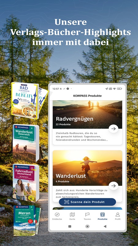 Tìm kiếm những địa điểm du lịch nổi bật trong KOMPASS MOD APK