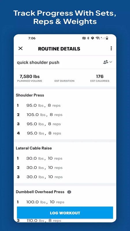 Personalize your workout routine to suit your individual needs in Map My Fitness MOD APK