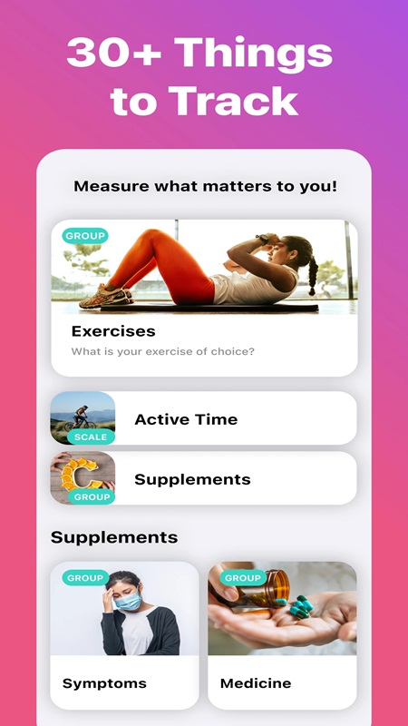 Cập nhật thêm nhiều thông tin sức khỏe hữu ích trong Nutrilio MOD APK