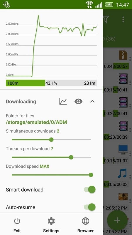 Advanced Download Manager mod apk