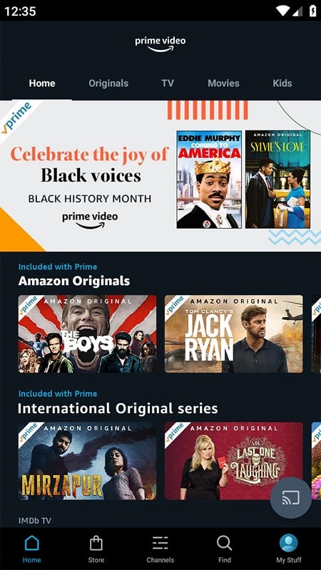 Amazon Prime Video mod