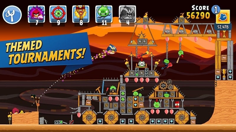 Angry Birds Friends mod android