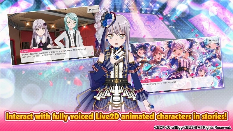 BanG Dream Girls Band Party mod android