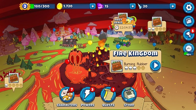 Bloons Adventure Time TD mod android