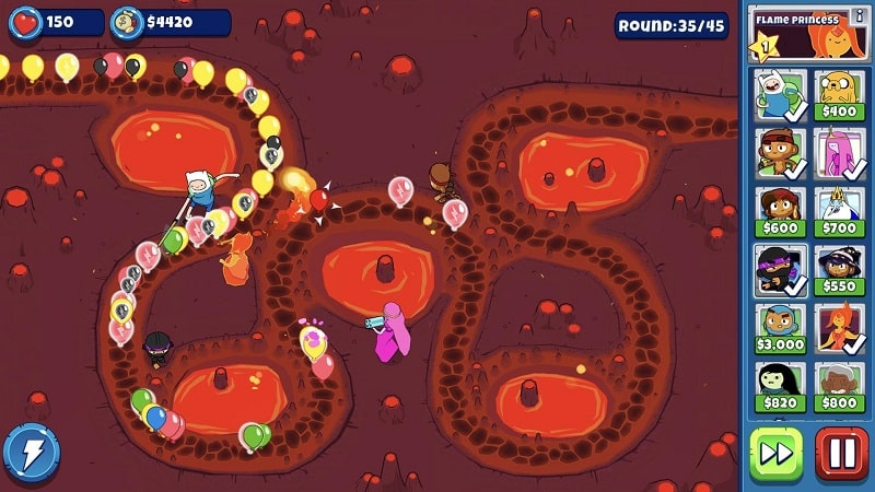 Bloons Adventure Time TD mod download