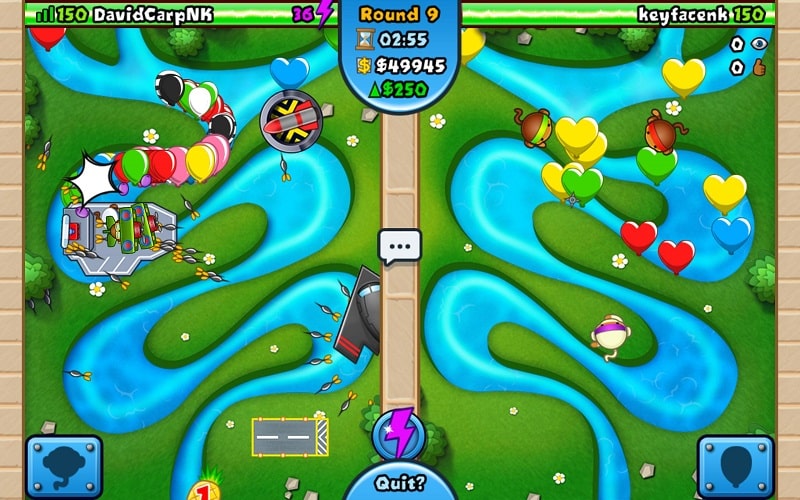 bloons td battles mod hot to make a snd box mode