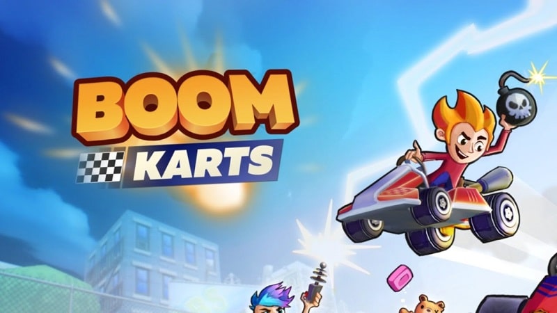 Download Boom Karts MOD APK 1.35.0 (Menu, Unlocked cars/Hack speed)