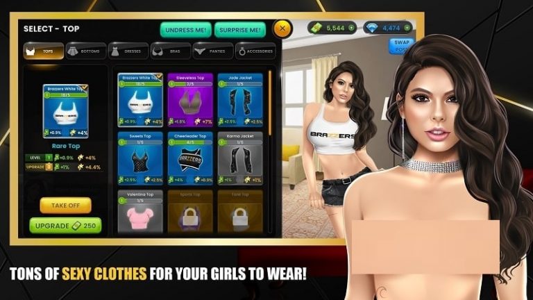 Download Brazzers The Game MOD APK 1.5.8 (Unlimited score
