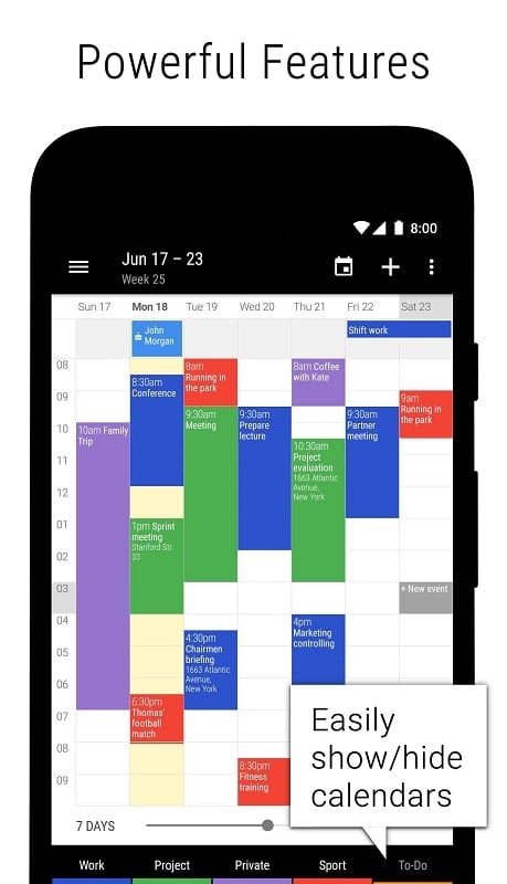 Business Calendar 2 Pro mod apk