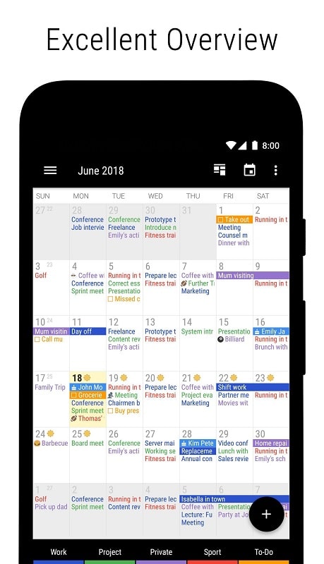 Business Calendar 2 Pro mod