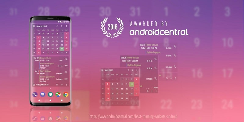 Tải Calendar Widget Mod Apk 6.71 (Mở Khóa Pro)