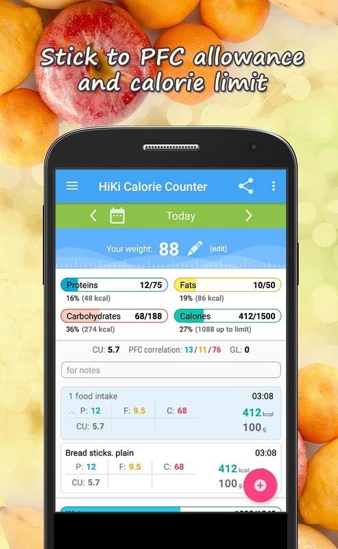 Calorie Counter HiKi mod