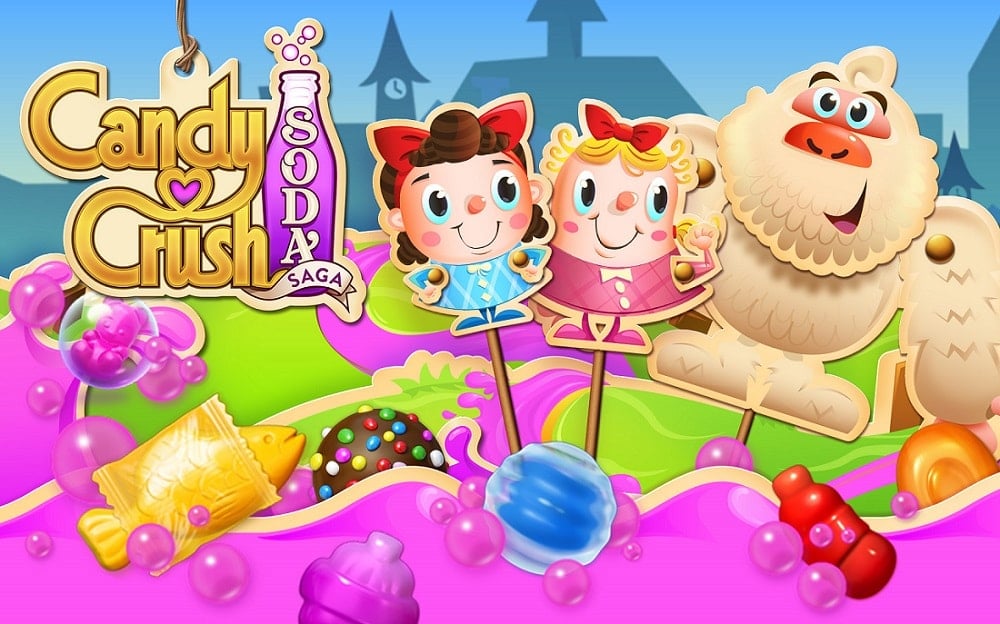 Candy Crush Soda Saga MOD APK 1.258.1 (Unlocked Levels)