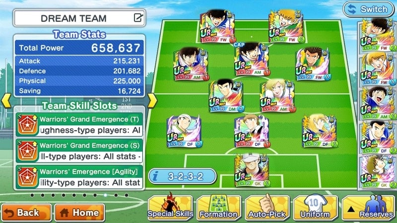 Captain Tsubasa Dream Team mod free