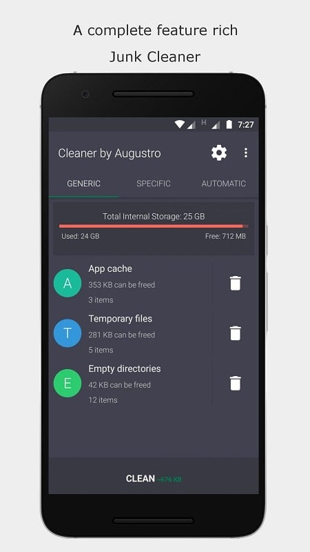 Cleaner by Augustro mod
