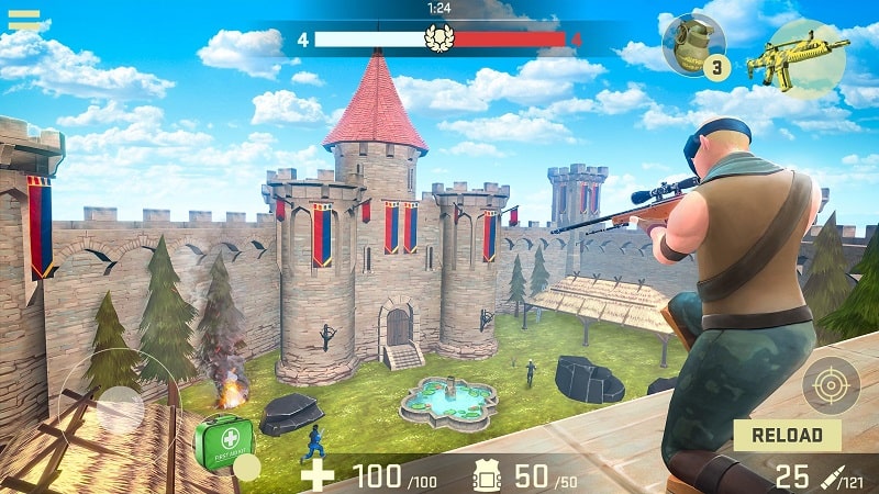 Combat Assault SHOOTER mod android