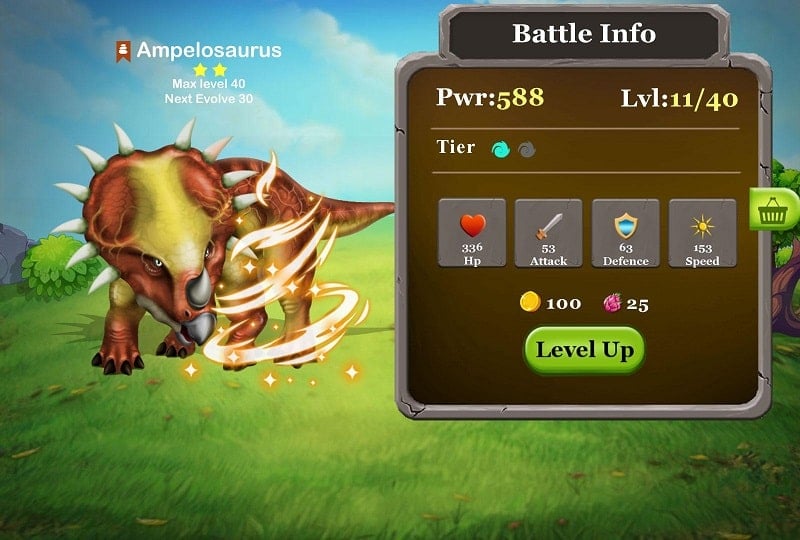 Dino Battle MOD ANDROID