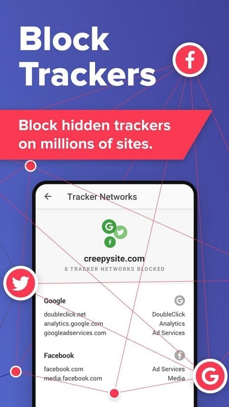DuckDuckGo Privacy Browser mod free