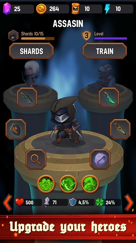 Dungeon Age of Heroes mod apk