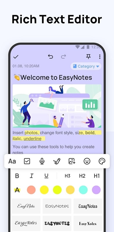 Easy Notes mod free