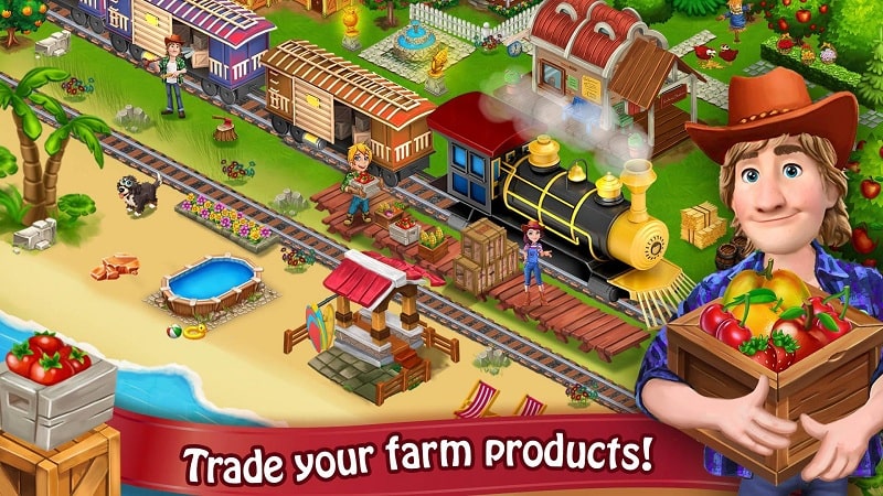 Farm Day Village Farming mod android