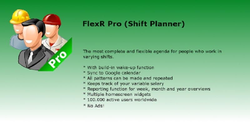 Shift Work Calendar (FlexR Pro)