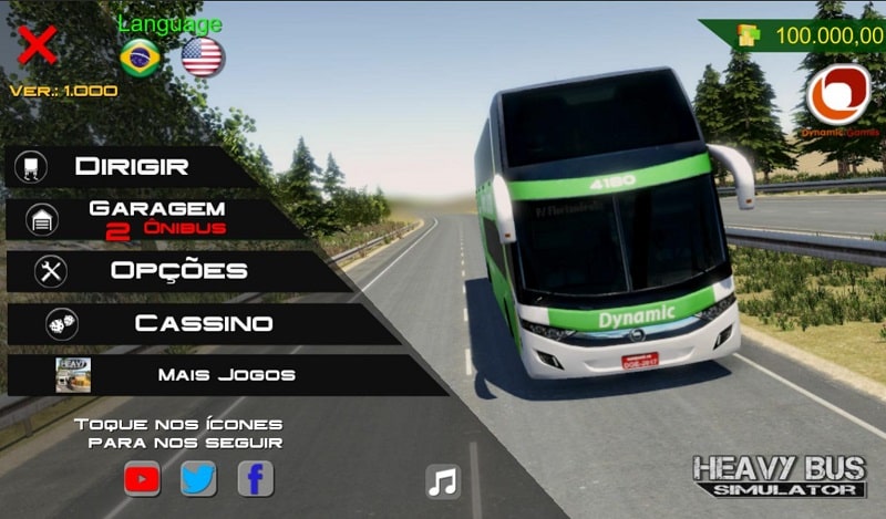 Heavy Bus Simulator mod android