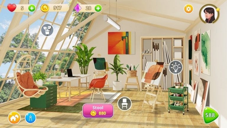 Homecraft - Home Design Game MOD APK 1.26.2 (Unlimited money, lives)