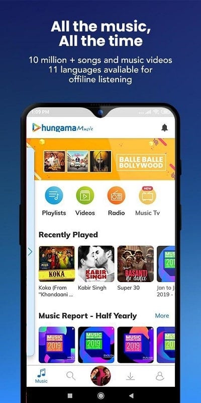 Hungama Music mod