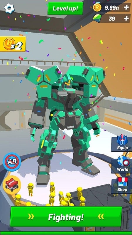 Idle Robot Inc MOD APK