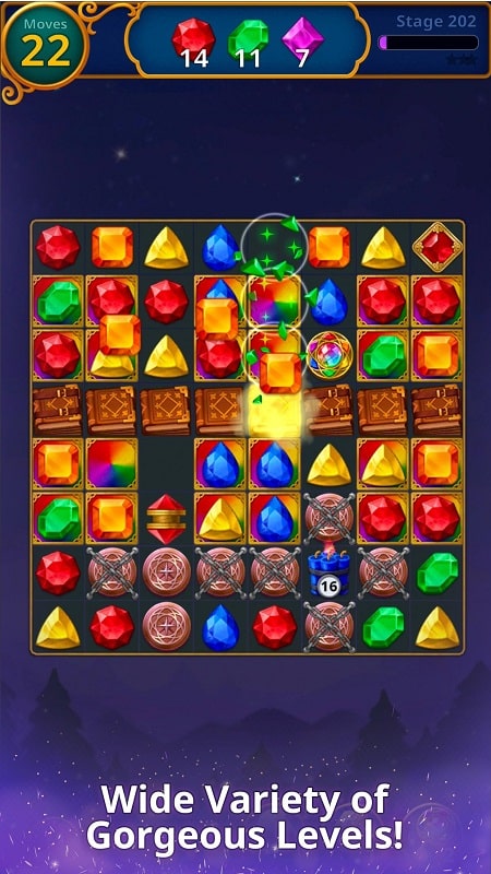 Jewels Magic Mystery Match3 mod apk free