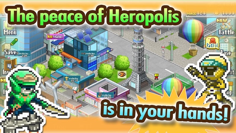 Legends of Heropolis android