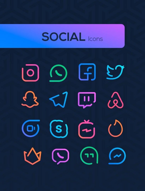 Linebit Icon Pack mod android