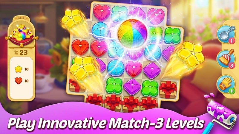 Matchington Mansion Mod APK (Unlimited Stars/Free Shopping) 1.138.0  Download