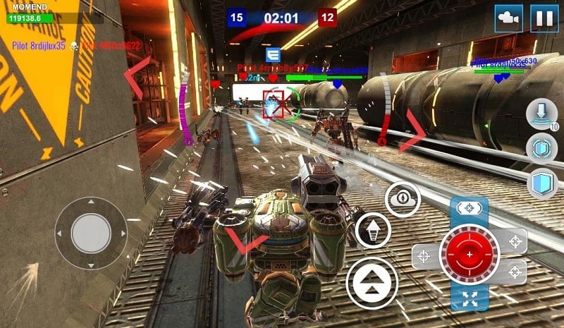 Mech Wars mod apk