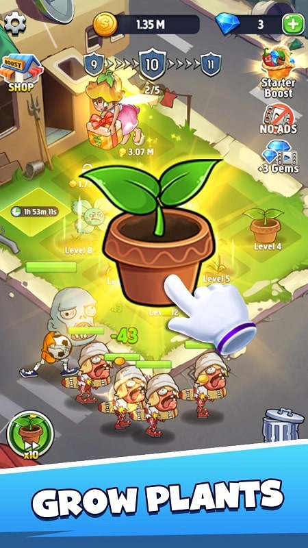 Merge Plants – Monster Defense mod