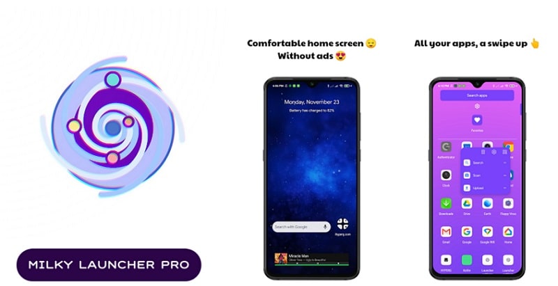 Download Milky Launcher Pro APK Pro for Android