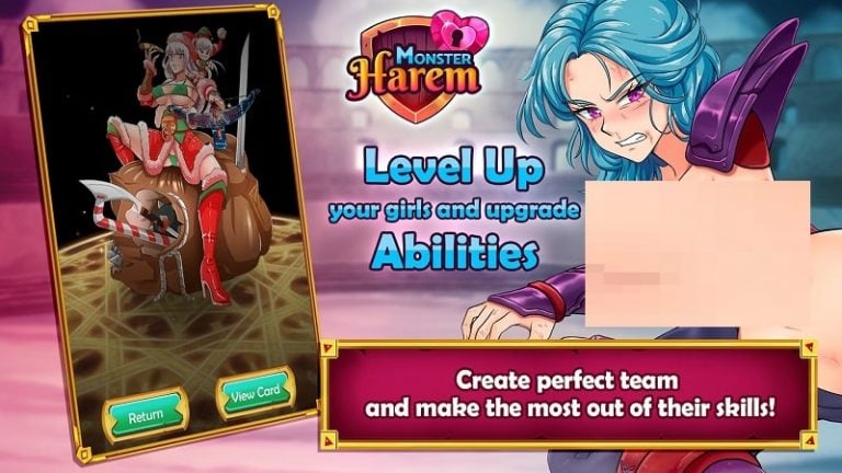 Download Monster Harem Mod Apk 1 8 1 God Mode High Dmg Xp