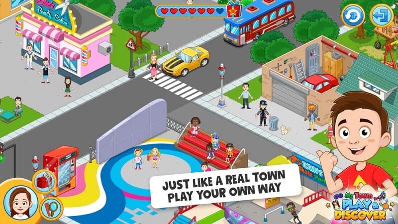 My Town Discovery Pretend Play mod download