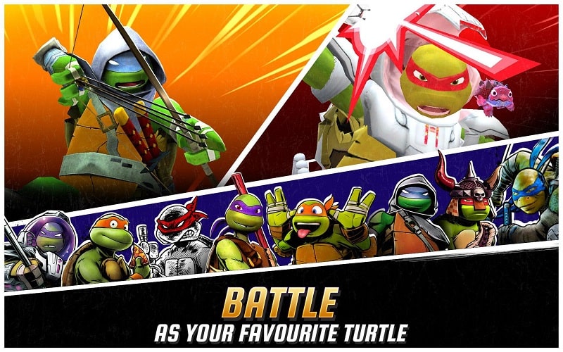 Ninja Turtles Legends mod free