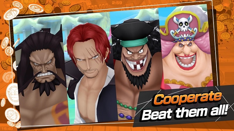 ONE PIECE Bounty Rush mod android1