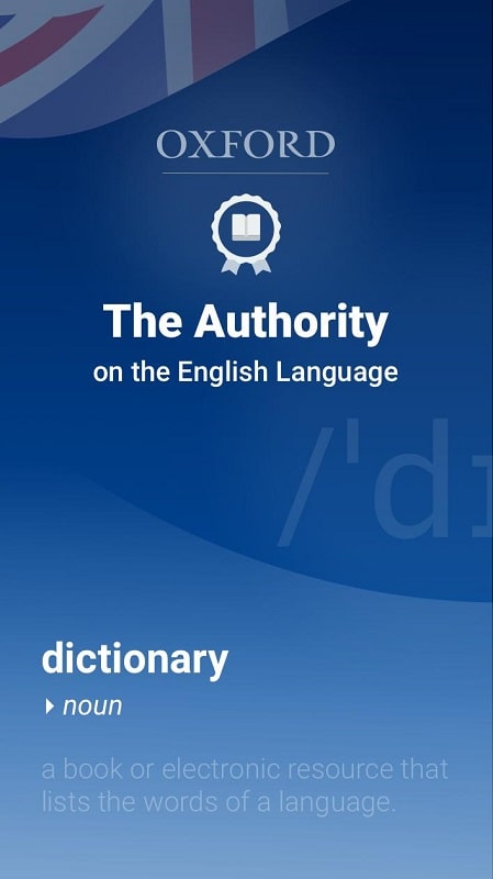 Oxford Dictionary of English mod