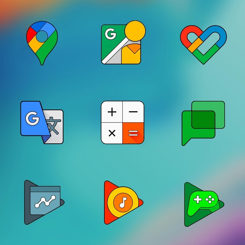 Oxigen HD Icon Pack mod android