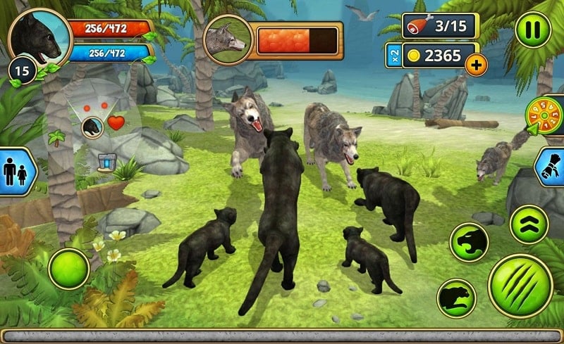 Panther Family Sim Online mod android